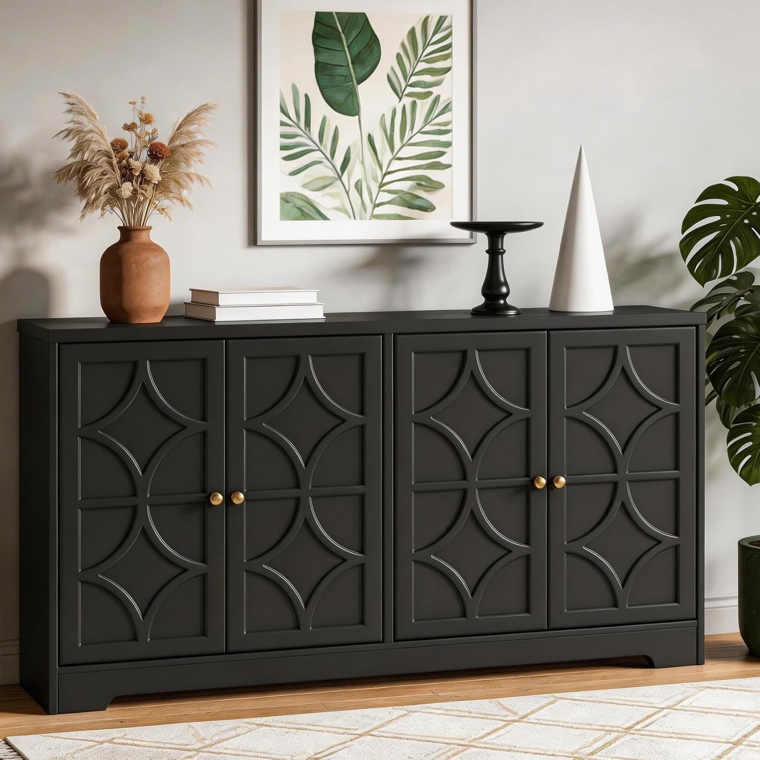 Storage - Mobile contenitore con vani, credenza moderna