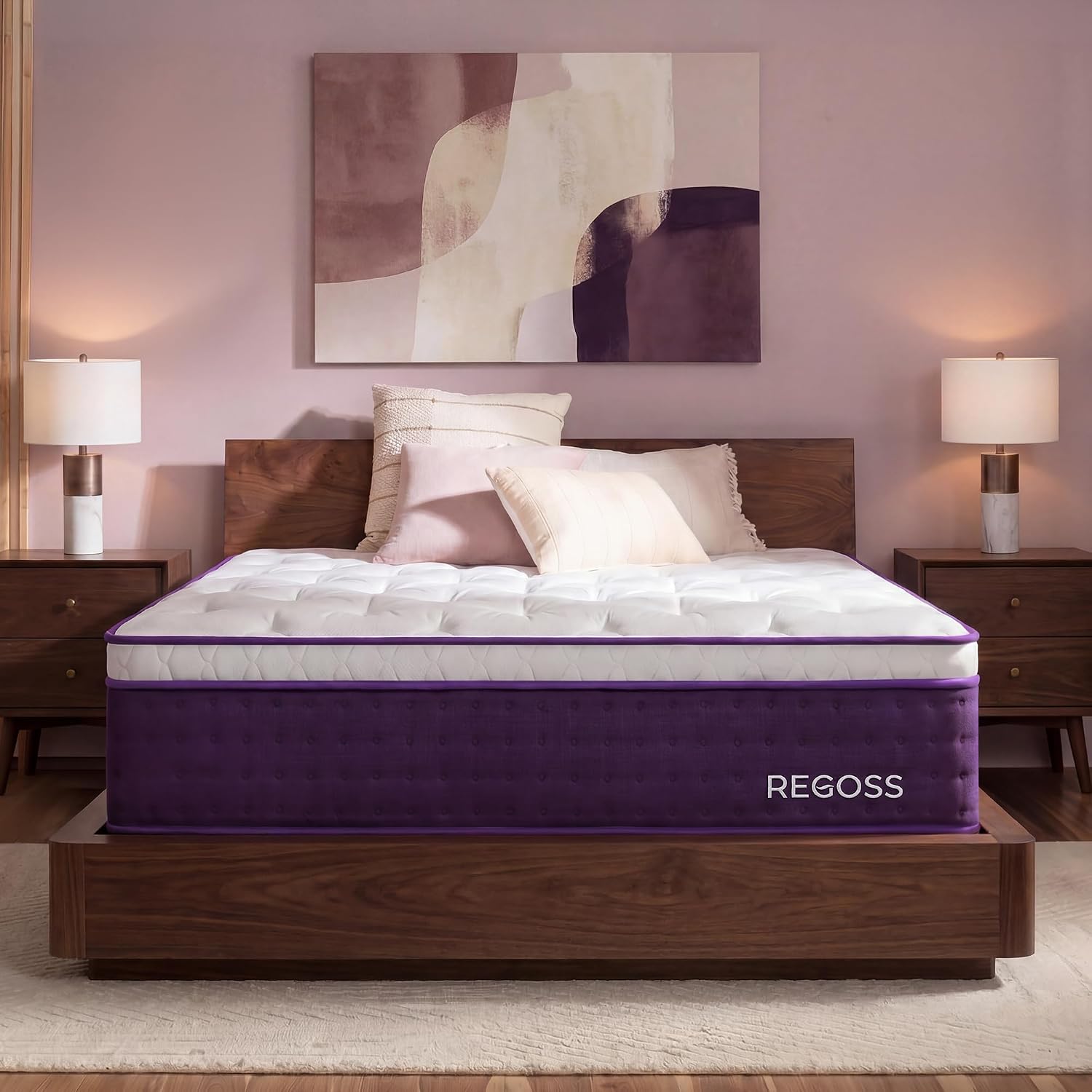 Memory Foam Mattress In A Box Queen - Materasso Queen Morbido e Peluche da