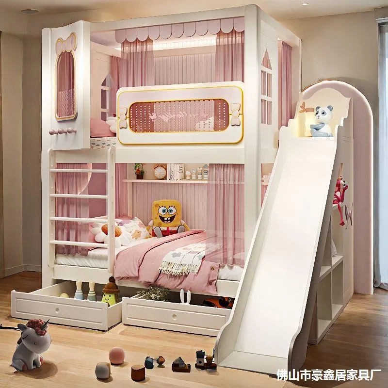 Letto a Castello Solido a Due  - Bunk Bed With Stairs And Slide recensione e prezzo