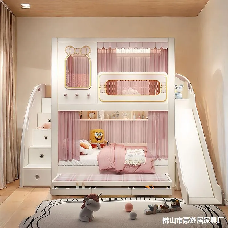 Letto a Castello Solido a Due  - Bunk Bed With Stairs And Slide recensione e prezzo