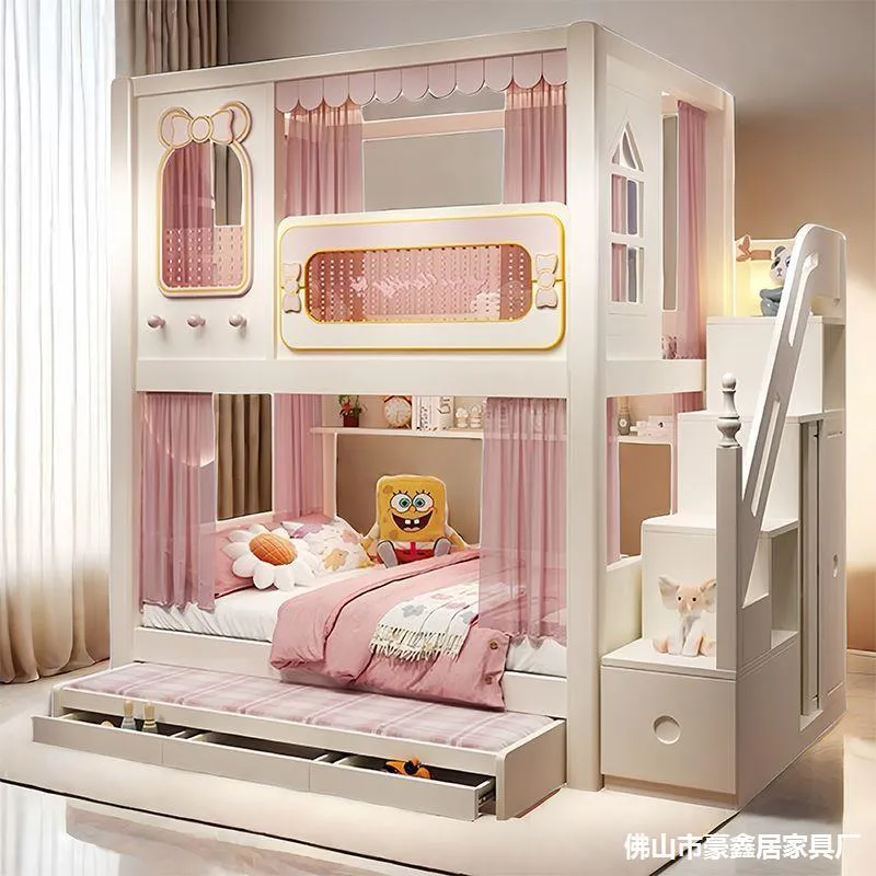 Letto a Castello Solido a Due  - Bunk Bed With Stairs And Slide recensione e prezzo