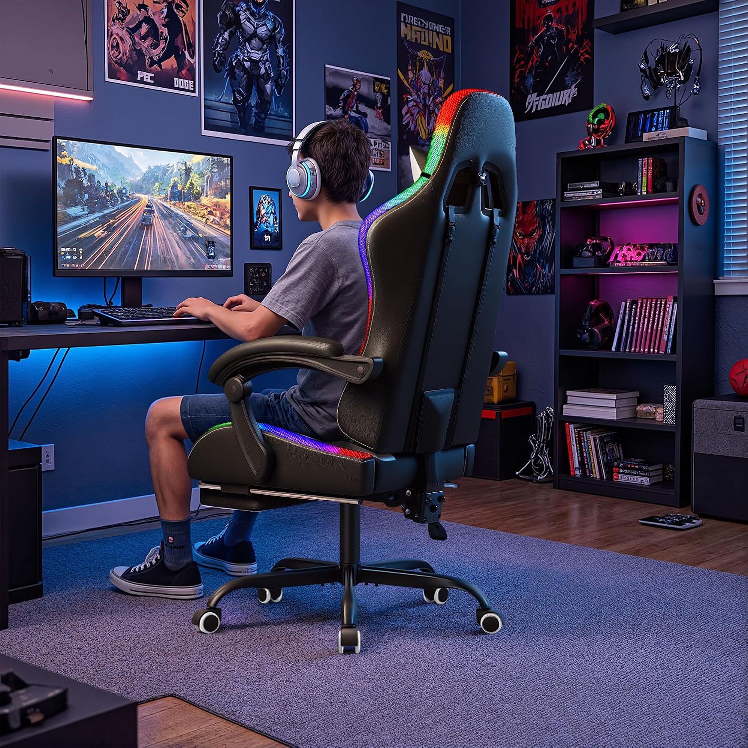 Sedia da gaming Homall, sedia  - Sofas recensione e prezzo