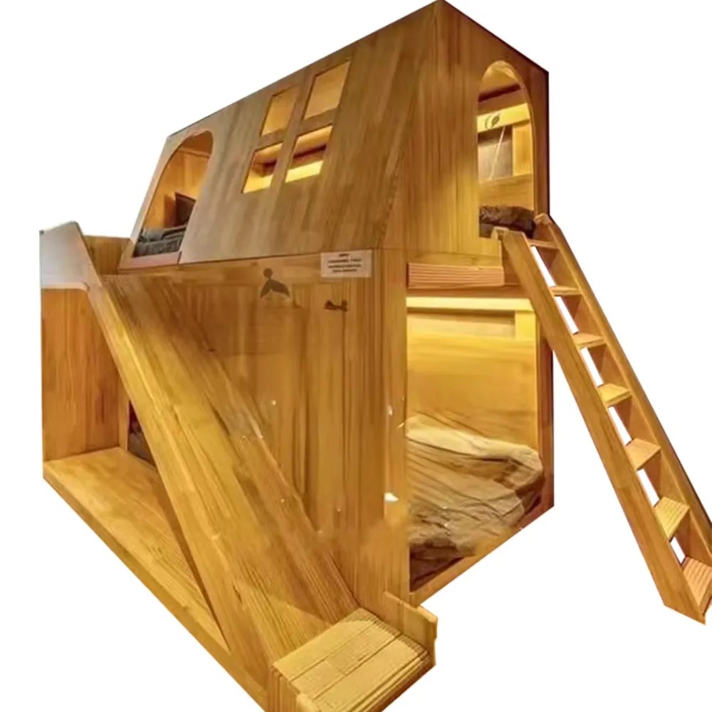 Letto a Castello in Legno Mass - Bunk Bed With Stairs And Slide recensione e prezzo