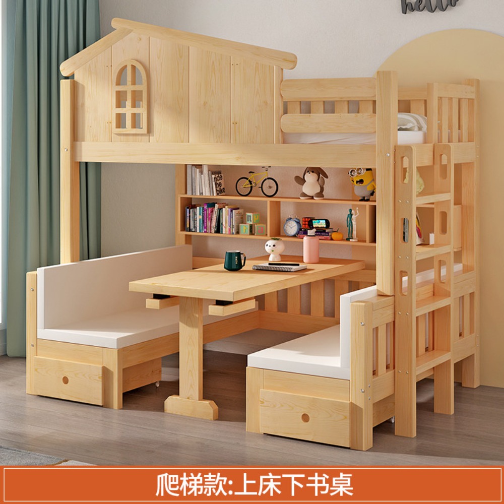 Letto a Castello con Scrivania - Bunk Bed With Stairs And Slide recensione e prezzo